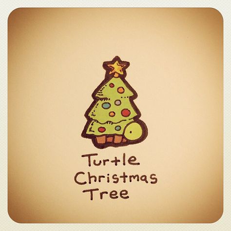 Sea Turtle Doodle, Cute Turtle Cartoon, Cute Turtle Drawings, Sheldon The Tiny Dinosaur, Turtle Christmas, Kawaii Turtle, Tiny Dinosaur, Cartoon Turtle, Turtle Drawing