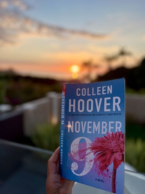 November 9 Colleen Hoover, November Books, 9 November, November 9th, It Ends With Us, November 9, Colleen Hoover, Library Books, Bestselling Author