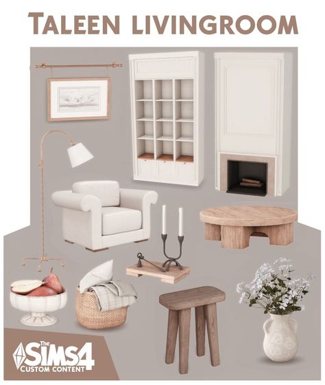 Sims 4 Rich Cc Furniture, Sims4 Living Room Cc, Sims Living Room Cc, Sims 4 Cc Furniture Packs, Sims Living Room, Sims 4 Living Room Cc, Sims4 Builds, Living Room Sims 4, Sims 4 Cc Furniture Living Rooms