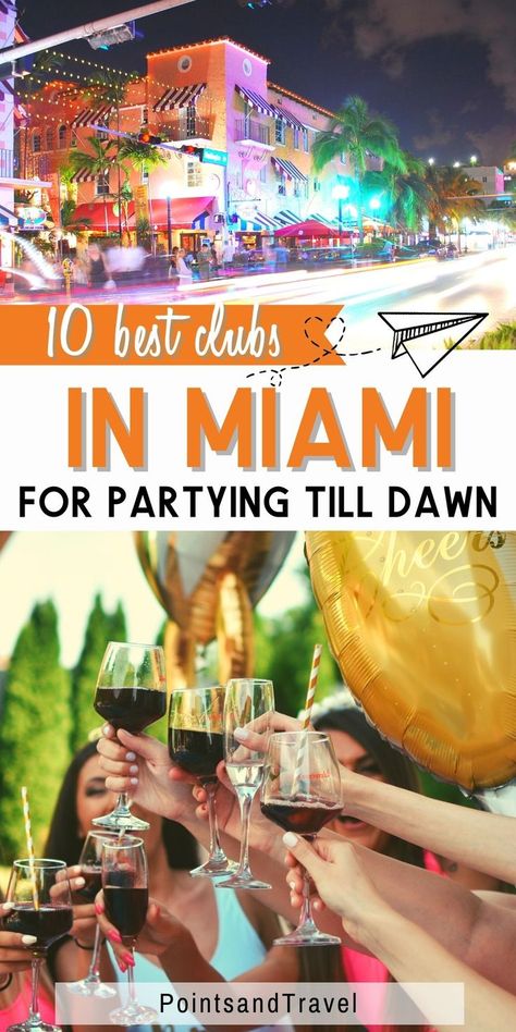 10 Best Clubs in Miami for Partying Till Dawn Miami Clubs, Clubs In Miami, Miami Bucket List, Miami Nightlife, Miami Party, Things To Do In Miami, Miami Vacation, Miami Club, Miami Travel