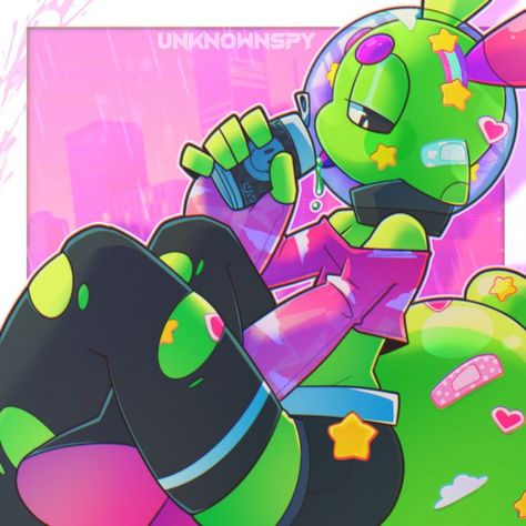 Space Bunnies, Cute Alien, Alien Art, Game Character Design, Cool Anime Pictures, Art Inspiration Drawing, Funky Art, Cartoon Art Styles, Cartoon Character