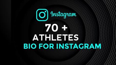 Instagram Bio Short, Athlete Instagram, Bio For Instagram, Instagram Bio Ideas, Track Runners, Swim Coach, Track And Field Athlete, Online Personal Training, World Athletics