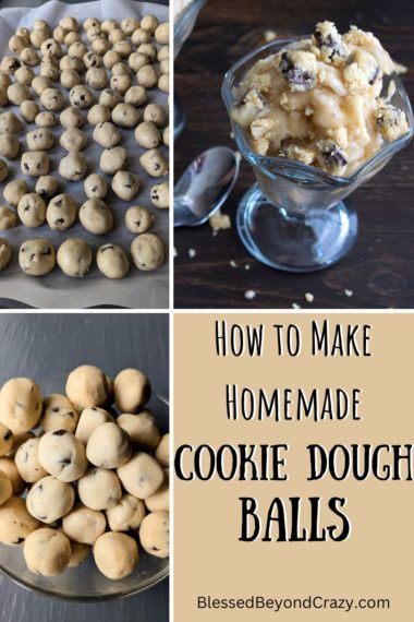 I recently made these mini cookie dough balls for an ice cream bar. They were super easy to make and tasted just like cookie dough ice cream—except we could add a lot more cookie dough than what comes in a container of ice cream. These would also be delicious in other desserts, like pudding, Greek Yogurt, or even all by themselves! #cookies #dessert #glutenfree #blessedbeyondcrazy Pudding Greek Yogurt, Freezer Cookies Recipes, Greek Yogurt Cookie Dough, Glutenfree Cookies, Freezer Cookies, Homemade Cookie Dough, Blackberry Cobbler Recipe, Yogurt Toppings, Homemade Cookie