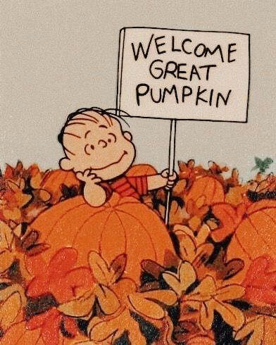 Welcome Great Pumpkin, The Great Pumpkin Charlie Brown, Great Pumpkin Charlie Brown, The Great Pumpkin, Great Pumpkin, Fall Mood, Spooky Szn, Fall Time, The Peanuts