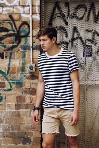 How To Style Striped Shirts 9 Outfits With Striped Shirts, Mode Casual, Outfit Trends, Mens Trends, Men's Apparel, Mens Fashion Summer, Style Summer, Men Looks, Preppy Style