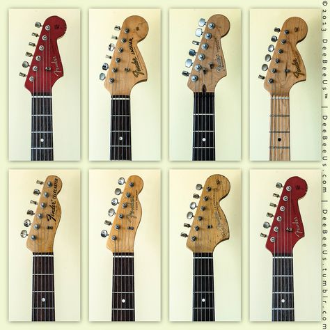 The Headstocks of Fender Guitars! Fender Logo, Guitar Wall Hanger, Learning Guitar, Cheap Guitars, Telecaster Guitar, Guitar Wall, Guitar Straps, Fender Guitar, Guitar Collection