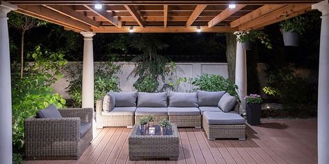 Hiring a Pergola Builder in Sydney Design Per Patio, Terrasse Design, Diy Outdoor Lighting, Outdoor Patio Designs, Pergola Lighting, Pergola Design, Backyard Pergola, Track Light, Outdoor Pendant Lighting