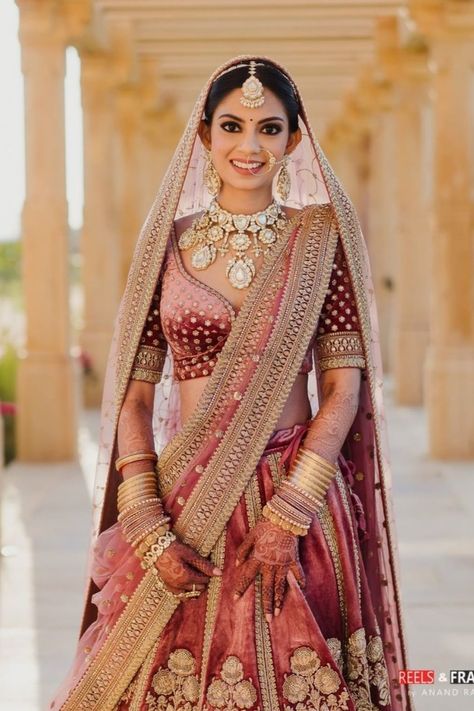 We are definitely crushing over these Mauve Embroidered lehenga. Want to see more ? Check more options down in the link 👇🏻    #indianweddings #shaadisaga #intimatewedding #bridallehenga #bridalfashion #designerlehenga #mauvelehenga #indianweddingtrends #offbeatlehenga #simplelehenga Bridal Lehenga Indian, Velvet Blouse Design, Lehenga Indian, Latest Bridal Lehenga, Sabyasachi Lehenga, Indian Outfits Lehenga, Wedding Lehenga Designs, Indian Bride Outfits, Bridal Lehenga Collection