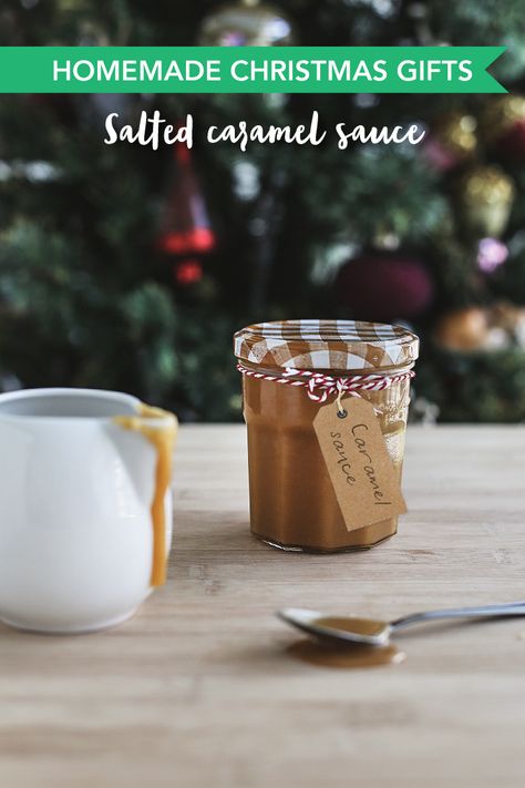 Homemade Salted Caramel, Edible Christmas Gifts, Dessert Sauce, Caramel Creams, Salted Caramel Sauce, Themed Gift Baskets, Australian Food, Beautiful Desserts, Dessert Sauces