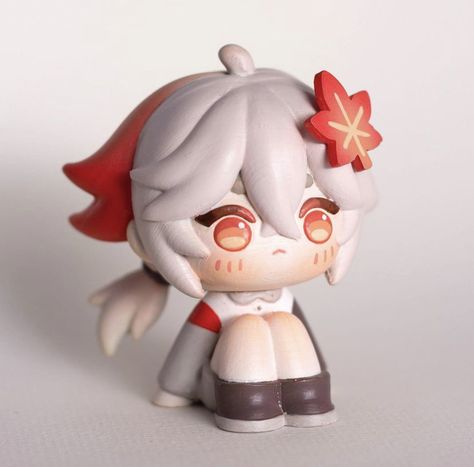 cierustudio on instagram Genshin Ceramic, Genshin Clay Figures, Genshin Polymer Clay, Clay Genshin Impact, Genshin Clay Ideas, Genshin Clay Art, Chibi Clay Figures, Diy Clay Figures, Anime Clay