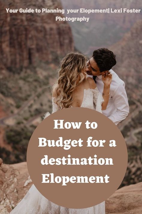 Here's my guide on eloping anywhere on a budget! Includes U.S + non U.S cheap destinations, how to cut costs + where to focus your money! Piece Of Advice, Things That Matter, Destination Elopement, Elopement Photography, Plan A, On A Budget, Elopement, The Fosters, Budgeting