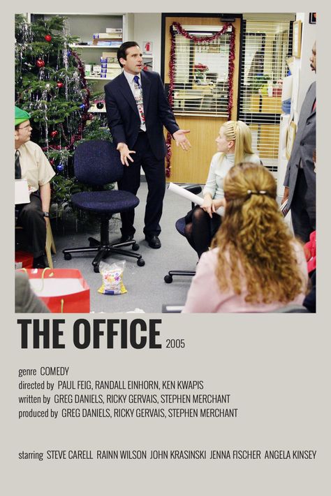 John Krasinski Jenna Fischer, The Office Poster, Rainn Wilson, Polaroid Posters, Iconic Movie Posters, Ricky Gervais, Minimalist Posters, John Krasinski, Film Posters Vintage