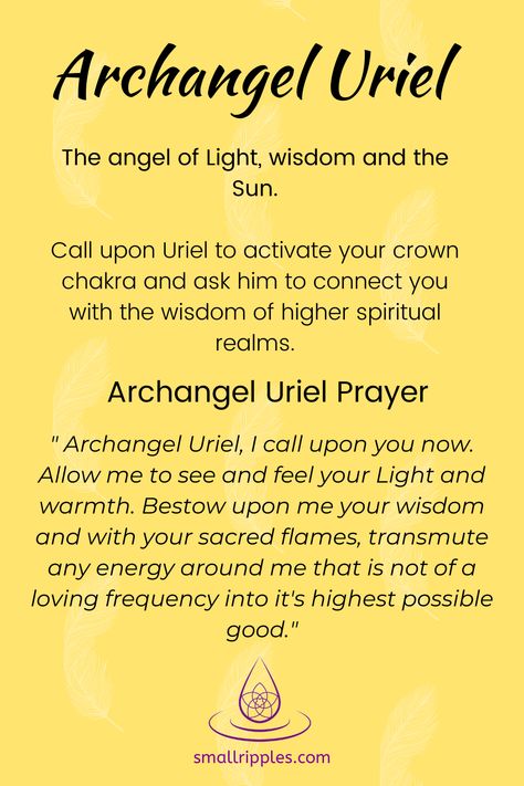 Arc Angel Uriel, Arch Angel Uriel, Archangels Uriel, Archangel Uriel Prayer, Uriel Angel, Uriel Archangel, Spiritual Angels, Archangel Uriel, Archangel Prayers