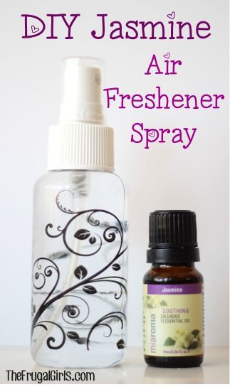 DIY Jasmine Essential Oil Air Freshener Spray! ~ at TheFrugalGirls.com ~ you'll love this simple homemade air freshener! #essentialoils #thefrugalgirls Essential Oil Air Freshener Spray, Jasmine Diy, Perfume Versace, Homemade Air Freshener, Air Freshener Spray, Homemade Cleaners, Diy Air Freshener, Home Air Fresheners, Jasmine Essential Oil