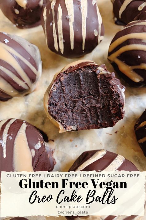 Gluten Free Oreo Cake, Vegan Oreo Cake, Gluten Free Dairy Free Cake, Vegan Cake Pops, Gluten Free Cake Pops, Oreo Cake Balls, Vegan Gluten Free Cake, Reindeer Party, Gluten Free Oreos