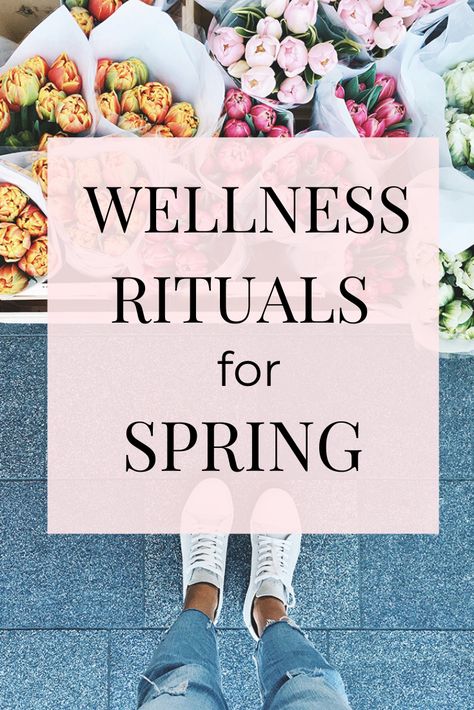 Wellness Week Ideas, Spring Wellness Aesthetic, Spring Mental Health, Spring Routine, Spring Self Care, Wellness Girlie, Spring Reset, Wellness Rituals, Spring Energy