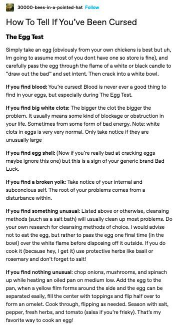 Egg Test Witchcraft, Breaking Hexes And Curses, Baneful Magick Spells, Witchy Tips For Beginners, Witchy Things To Do, Hex Test, Egg Cleansing Ritual, Baby Witch Tips, Baneful Magick