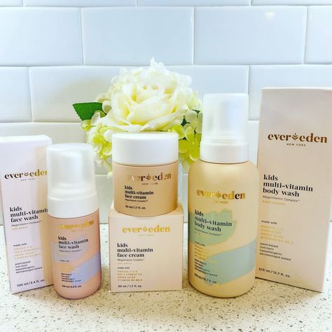 Evereden Kids Skincare, Everdeen Skincare Kids, Ever Eden Skincare, Harriet Aesthetic, Kid Skincare, Evereden Skincare, Skin Care For Kids, Skincare For Kids, Kids Skin Care