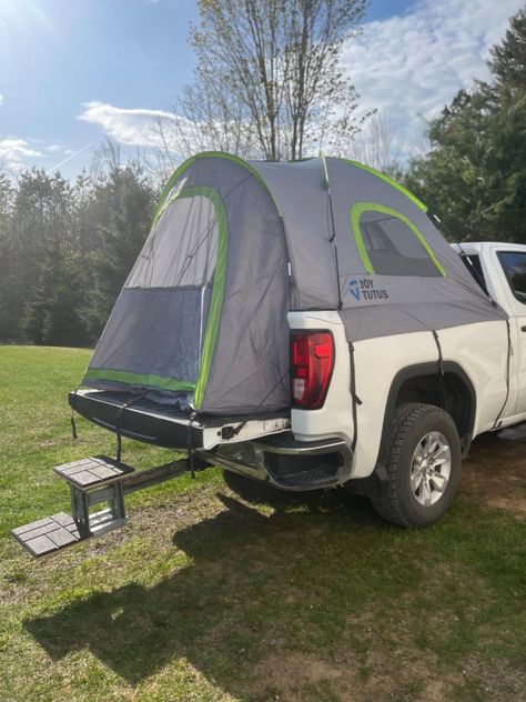 JoyTutus Pickup Truck Tent Waterproof PU2000mm Double Layer for 2Person Portable Truck Bed Tent 5.5'-6' Camping Preferred : Amazon.ca: Automotive Truck Bed Tent, Truck Bed Camping, Truck Tent, Bed Tent, Truck Ideas, Canopy Tent, Tailgate Accessories, Truck Bed, Pickup Truck