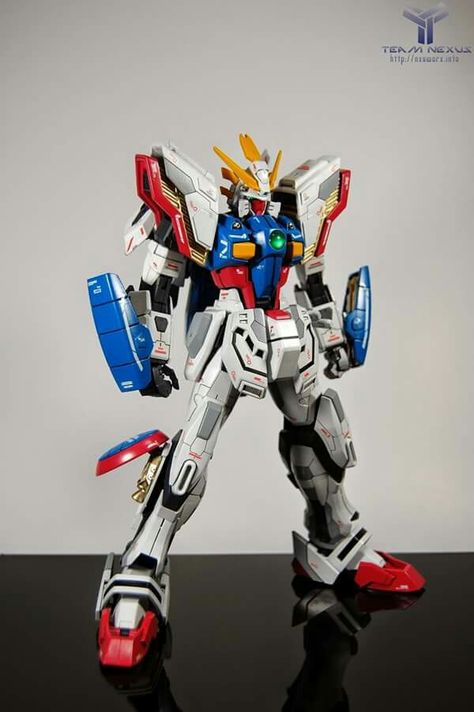 Shining Gundam Shining Gundam, God Gundam, Mobile Fighter G Gundam, Big People, Gundam Seed, Custom Gundam, Robot Toy, Gundam Model, Metal Gear