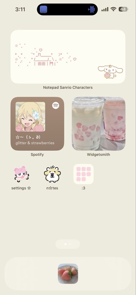 this is one of my fav themes :3 Peach Phone Theme, Cute Ios Homescreen Ideas, 1200x480 Banner, Iphone Decoration Ideas, Iphone Ideas Organize Apps, Cute Phone Layout, Cute Ipad Layout, Cute Phone Themes, Aesthetic Phone Theme