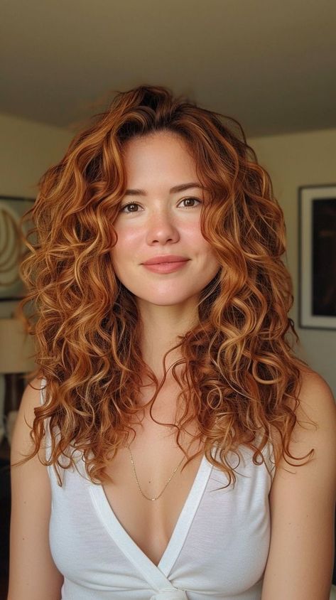 Curly Hair Cuts Round Face, Naturally Wavy Hair Cuts, Red Curly Hair, Tips Hair, Wavy Haircuts, Colored Curly Hair, Natural Wavy Hair, Stylish Haircuts, Curly Hair Inspiration