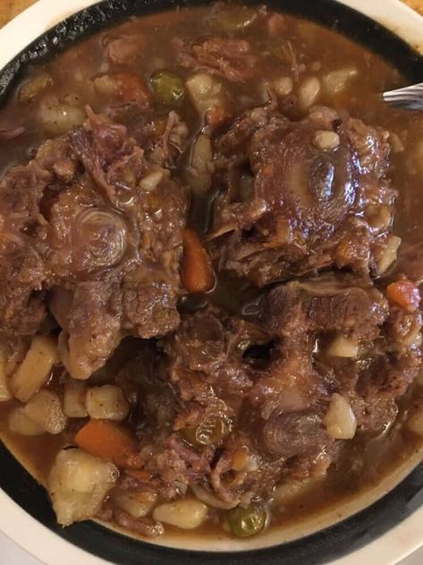 This easy oxtail stew recipe is the perfect meal for a chilly evening at home. This can also be turned into a delicious beef stew recipe if you change up your meat. Tasty Beef Stew Recipe, Oxtail Stew Recipe, Beef Oxtail, Beef Stew Meat Recipes, Tasty Beef Stew, Oxtail Stew, Beautiful Dawn, Oxtail Recipes, Stew Meat Recipes