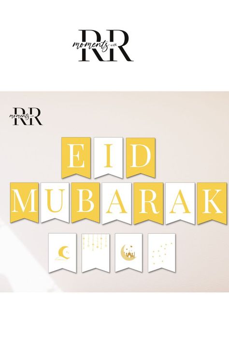 Eid Decoration, Eid Mubarak Banner, Eid Mubarak, Eid Bunting, Printable Eid Banner, Digital Download, Instant Download, Eid Decor Eid Bunting, Bunting Printable, Eid Banner, Eid Mubarak Banner, Eid Decorations, Eid Decor, Eid Decoration, Eid Mubarak, Banners Signs