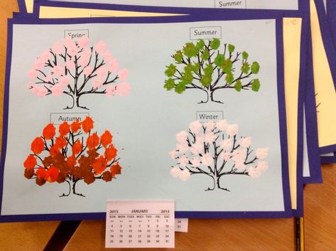 Childrens Calendar Ideas Eyfs, Eyfs Calendar Ideas, Weather Eyfs, Seasons Tree Craft, Calendar Ideas For Kids To Make, Calender Gift, Eyfs Christmas, Homemade Calendar, Montessori Calendar