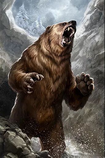 Grizzly Bear Tattoos, Short Faced Bear, Black Bears Art, Bear Tattoo Designs, Cave Bear, Bear Artwork, Animal Spirit Guides, Bear Tattoos, Bear Paintings