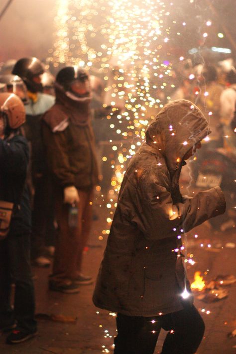 Yanshui Beehive Fireworks Festival -Tainan county, Taiwan. Mage Aesthetic, Picture Prompt, Lights Installation, Breathing Fire, Story Characters, Writers Block, Believe In Magic, Urban Fantasy, Character Ideas