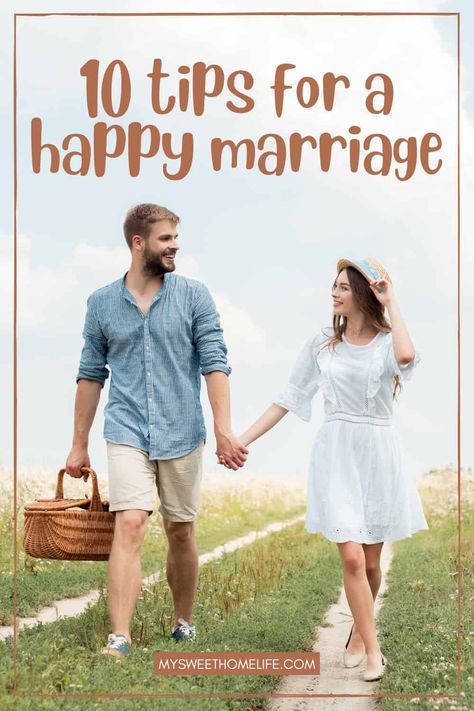 Marriage tips. Wondering how to be a better wife? Looking for marriage advice so you can have a healthy relationship? Try these 10 easy tips for a happy marriage today #happymarriage #marriageadvice Be A Better Wife, Better Wife, My Happy Marriage, Happy Marriage Tips, Relationship Conflict, Intimacy In Marriage, Happy Married Life, Distance Relationships, Best Marriage Advice