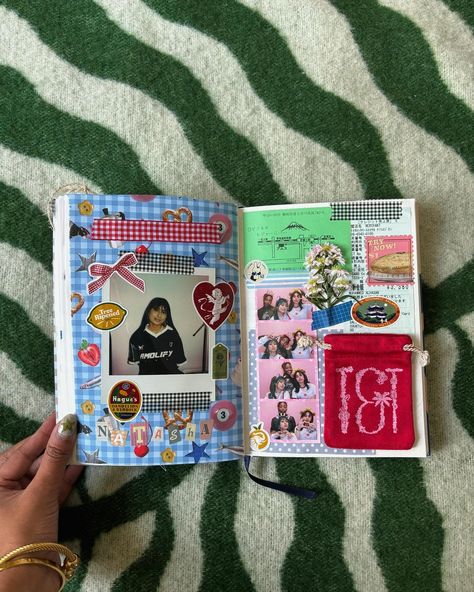 my recent journal spreads #junkjournal