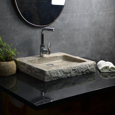 Stone trough sink