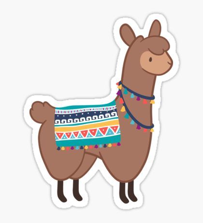 Brown Llama Sticker Stickers Cool, Iphone Stickers, Homemade Stickers, Stickers Kawaii, Stickers Redbubble, Tumblr Stickers, Hydroflask Stickers, Phone Stickers, Stickers For Sale