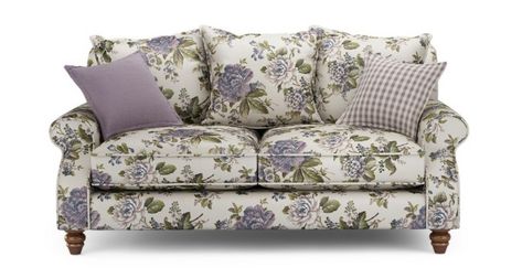 Cottage Sofas, Floral Sofas, Floral Couch, Floral Armchair, Floral Sofa, Style Anglais, Dfs Sofa, Single Sofa Bed, Sofa And Loveseat Set