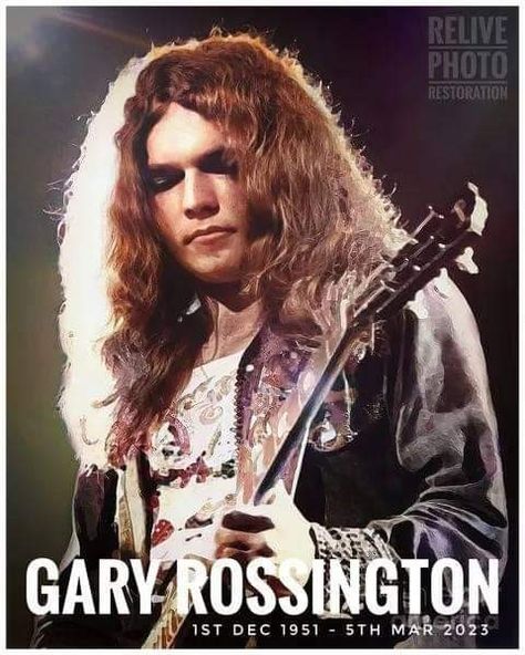 Gary Rossington, Photo Restoration, Lynyrd Skynyrd, Feeling Blue, Great Bands, Prince Charming, Rock N Roll, Birds, Band