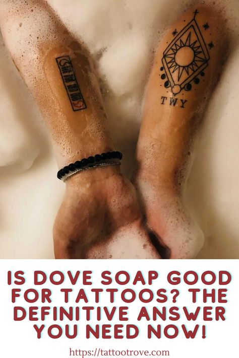 Is Dove Soap Good For Tattoos Types Of Soap, Tattoo After Care, Tattoo Healing, Dove Soap, Tattoo Skin, After Care, Healing Tattoo, Tattoo Care, Best Soap