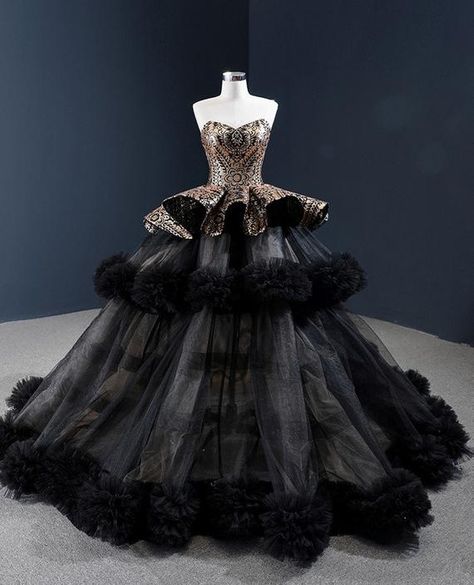 Black Formal Dresses, Sequin Ball Gown, Black Quinceanera Dresses, Sweet 15 Dresses, Tulle Prom Dresses, Black Ball Gown, Tulle Skirt Black, Prom Ball Gown, Wedding Reception Dress