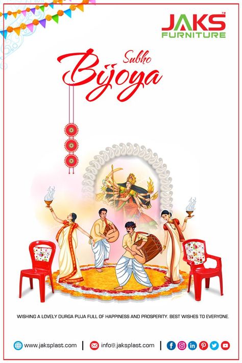 As the idols submerge, let's welcome new beginnings!! May the spirit of victory & unity continue to shine in your life!! #JaksFurniture wishes Subho Bijoya to all!! #DivineBlessings #Farewell #NewBeginnings #SubhoBijoya Subho Vijaya Images, Shuvo Bijoya Wishes, Subho Bijoya Wishes, Shubho Bijoya Wishes, Subha Bijaya, Subho Bijoya Dashami, Ma Durga, Goddess Durga, Valentines Greetings