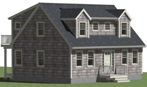 Nantucket Dormer, Dormer House, Cape Cod House Exterior, Sauna House, Front Porch Design, Home Exterior Makeover, Commercial Street, Cape House, Dormer Windows