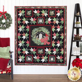 Christmas Eve - Holidays At Home Backing 3-1/2 yds | Shabby Fabrics Deb Strain Quilts, Comfy Art, Quilt Christmas, Quilt Borders, Sewing Seams, Charm Quilt, Newly Wed, Primitive Gatherings, Quilt Border