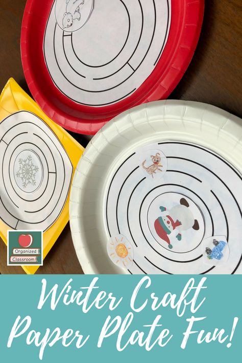 When choosing winter arts and crafts for kids, I like to to find things that can be done inside, yet incorporate winter activities for kids outside in nature as well.  It helps if they are less than messy.  🙂  One of my go to places to look for winter crafts is on Pinterest, but sometimes those “easy” items I know the kids will love involve way too many steps to make it an easy fun winter craft for a class of 20+ students at one time. Activities For Kids Outside, Winter Arts And Crafts, Craft For Students, Older Kids Crafts, Winter Paper Crafts, Winter Classroom Activities, Fun Winter Crafts, Winter Paper, Winter Classroom