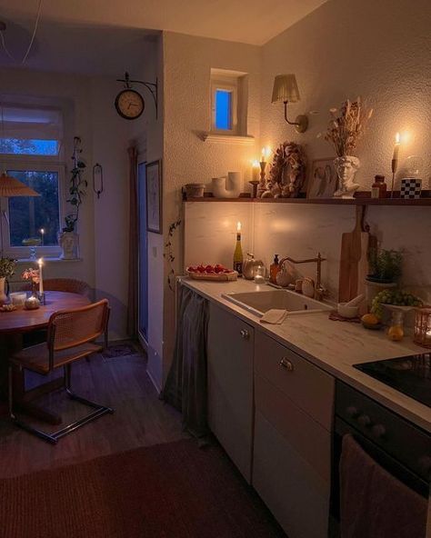 Couples Apartment Aesthetic, Couples Apartment Goals, Couple Apartment Aesthetic, Cozy Apartment Kitchen, Young Couple Apartment, House Room Ideas, Ella Aesthetic, Approachable Aesthetic, Couple Apartment