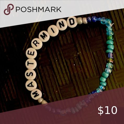 Taylor Swift Mastermind Beaded letter y2k friendship bracelet.buy,swap,friends ? Taylor Swift Mastermind, Sell Bracelets, Taylor Bracelets, Ears Tour, Eras Bracelets, Swift Bracelet, Eras Outfit, Swift Bracelets, My People