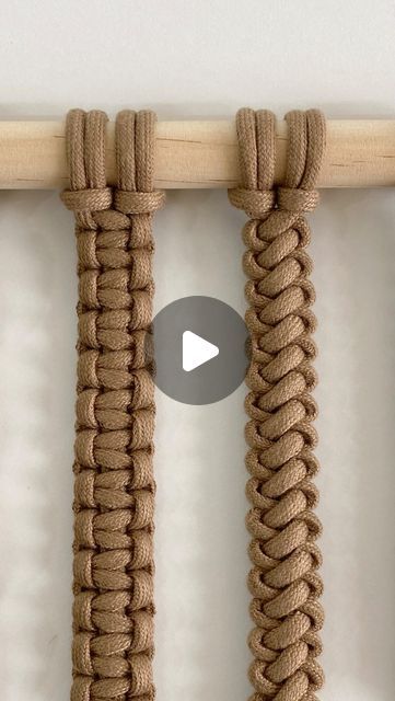 How To Macrame Knots, Daisy Macrame Tutorial, Macrame Chain Tutorial, Macrame Video Tutorial, Macrame Ending Knot, Macrame Pompom, Macrame Patterns Tutorials Videos, Simple Macrame Knots, Macrame Basic Knots