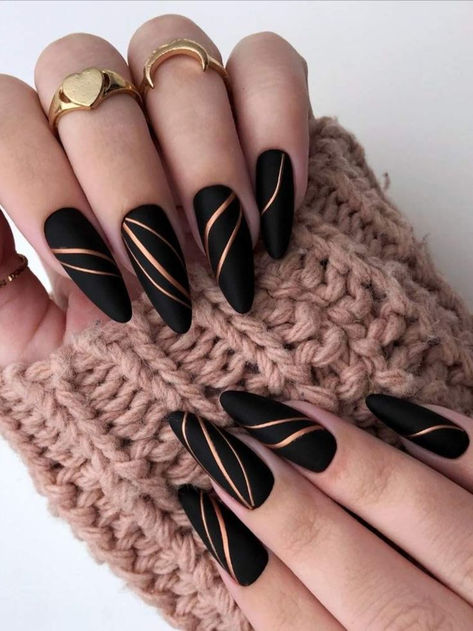 Pretty Nail Art Designs, Black Nail Designs, Pretty Nail Art, Trendy Nail Design, Nagel Inspo, Elegant Nails, Nail Designer, Funky Nails, Nude Nails