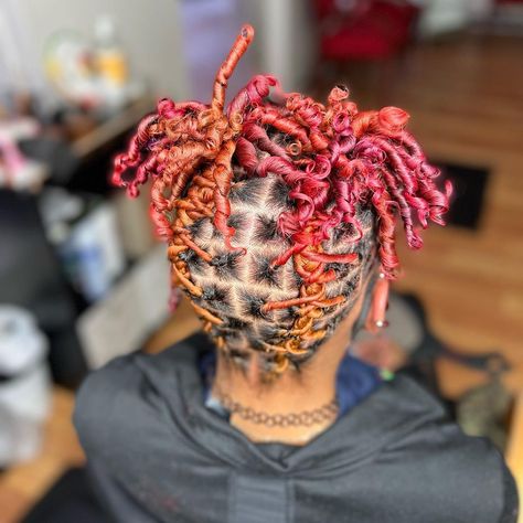 Meek 🌹 on Instagram: “Starter Locs & Style ❤️ Just a reminder, Calendar opens tomorrow @ 3 ☺️☺️☺️ . . #ERITS #trusttheprocess #locs #starterlocstyles…” Cute Styles For Starter Locs, Female Loc Styles Two Strand Twist, Two Strand Twist Starter Locs Styles, 2 Strand Twist Starter Locs, Starter Locs Black Women, Short Locs Hairstyles Starter, Starter Locs Hairstyles, Dreadlock Wedding, Starter Locs Styles For Short Hair