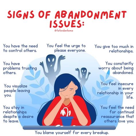 Signs You Have Abandonment Issues, Signs Of Abandonment, Signs Of Attachment Issues, Abandonment Issues Funny, What Is Self Abandonment, Dealing With Abandonment Issues, Heal Abandonment Issues, Abandonment Issues Quotes Relationships, Self Abandon