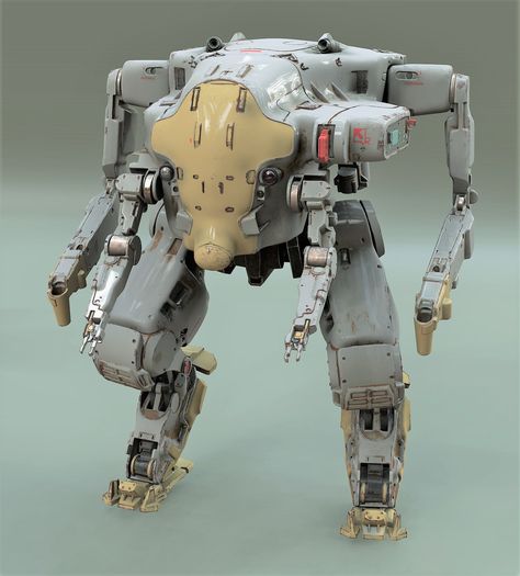 ArtStation - Robot №17/1, Vasilii Ziadik Brian Sum, 3d Coat, Space Robot, Power Armour, Mech Suit, Artwork Gallery, Lego Mecha, Arte Robot, Power Armor